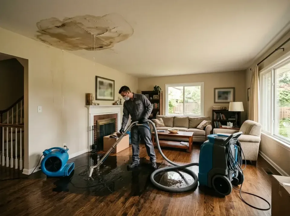 attic-pipe-burst-ceiling-drip-008 — frequently asked questions, Water Damage Restoration & Carpet Care in Tazewell, TN